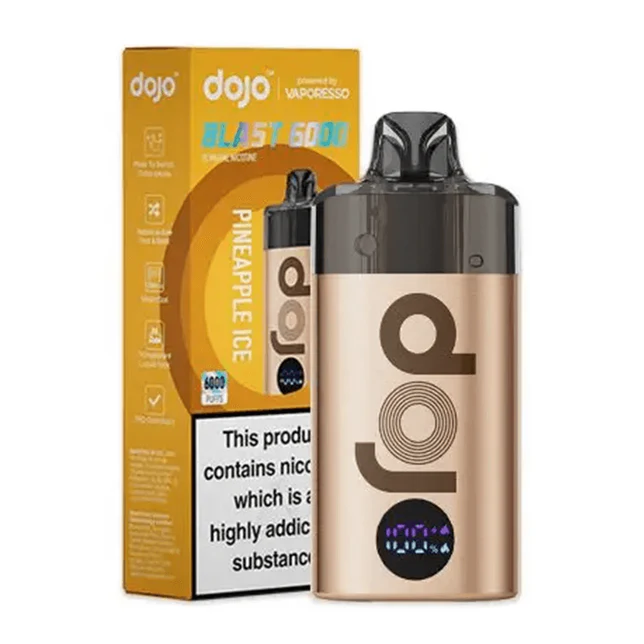 Pineapple Ice Dojo Blast 6000 Disposable Vape by Vaporesso 20mg